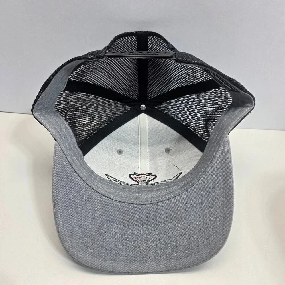 Viper Motorsports Trucker Hat Gray Black Snapback Racing Cap Dodge